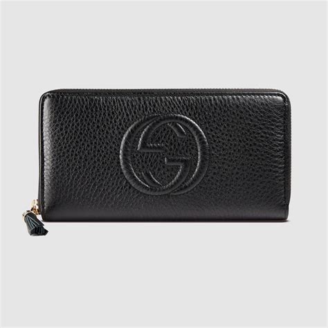 black soho gucci wallet|checkered Gucci wallet.